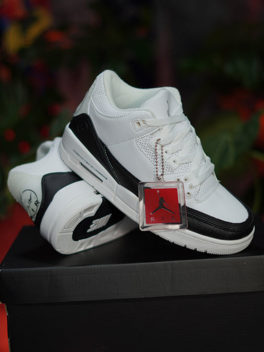 Air Jordan Retro 3 "Fragment" - Blanco, Negro