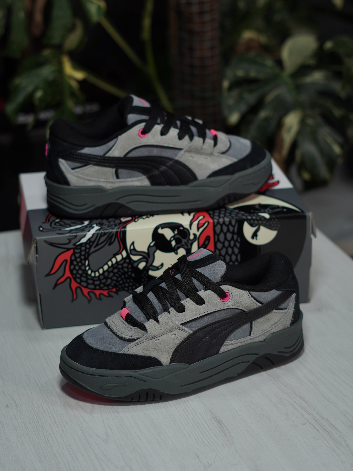 PUMA 180 "Year of the Dragon" - Negro, Gris