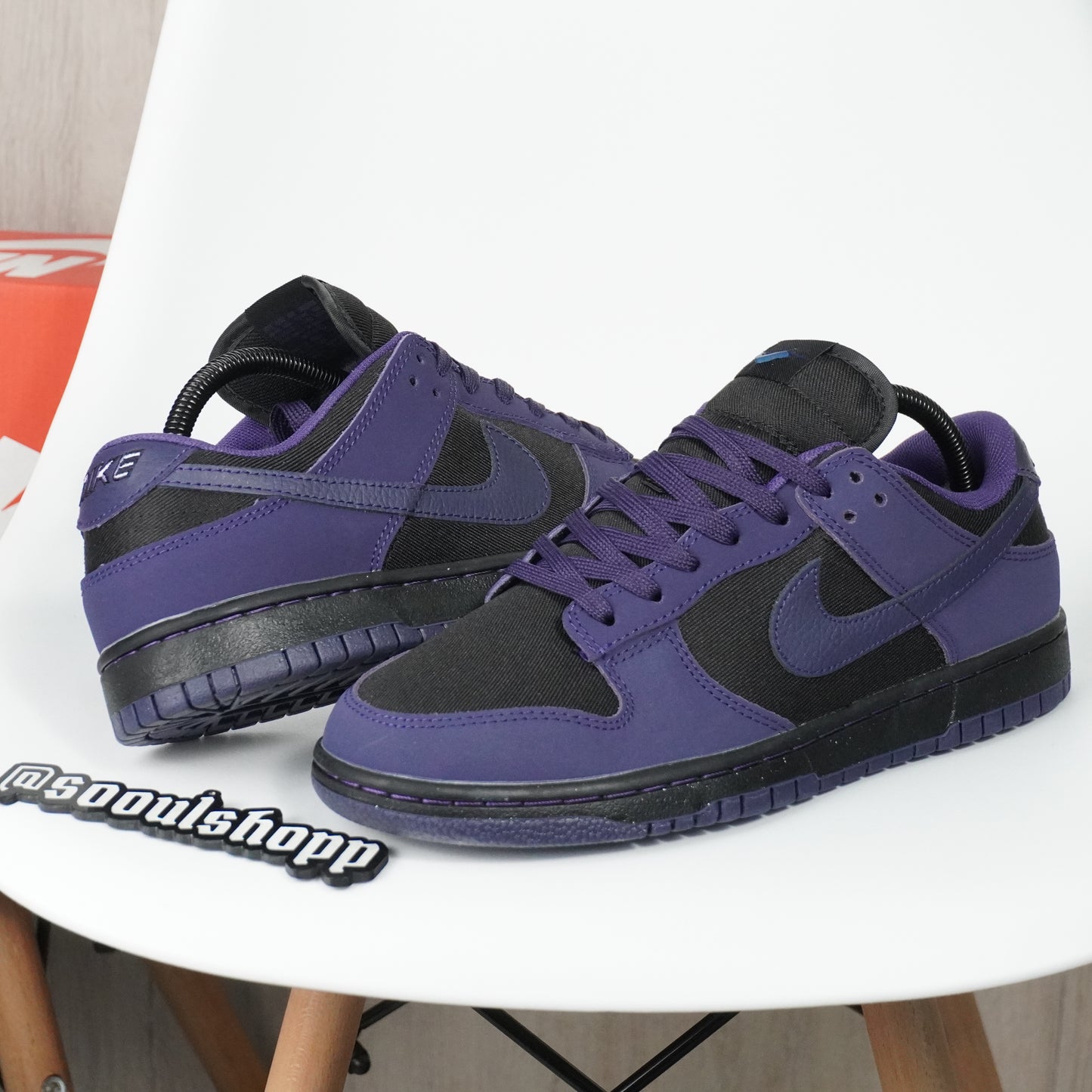 Nike Dunk Low Purple Ink and Black