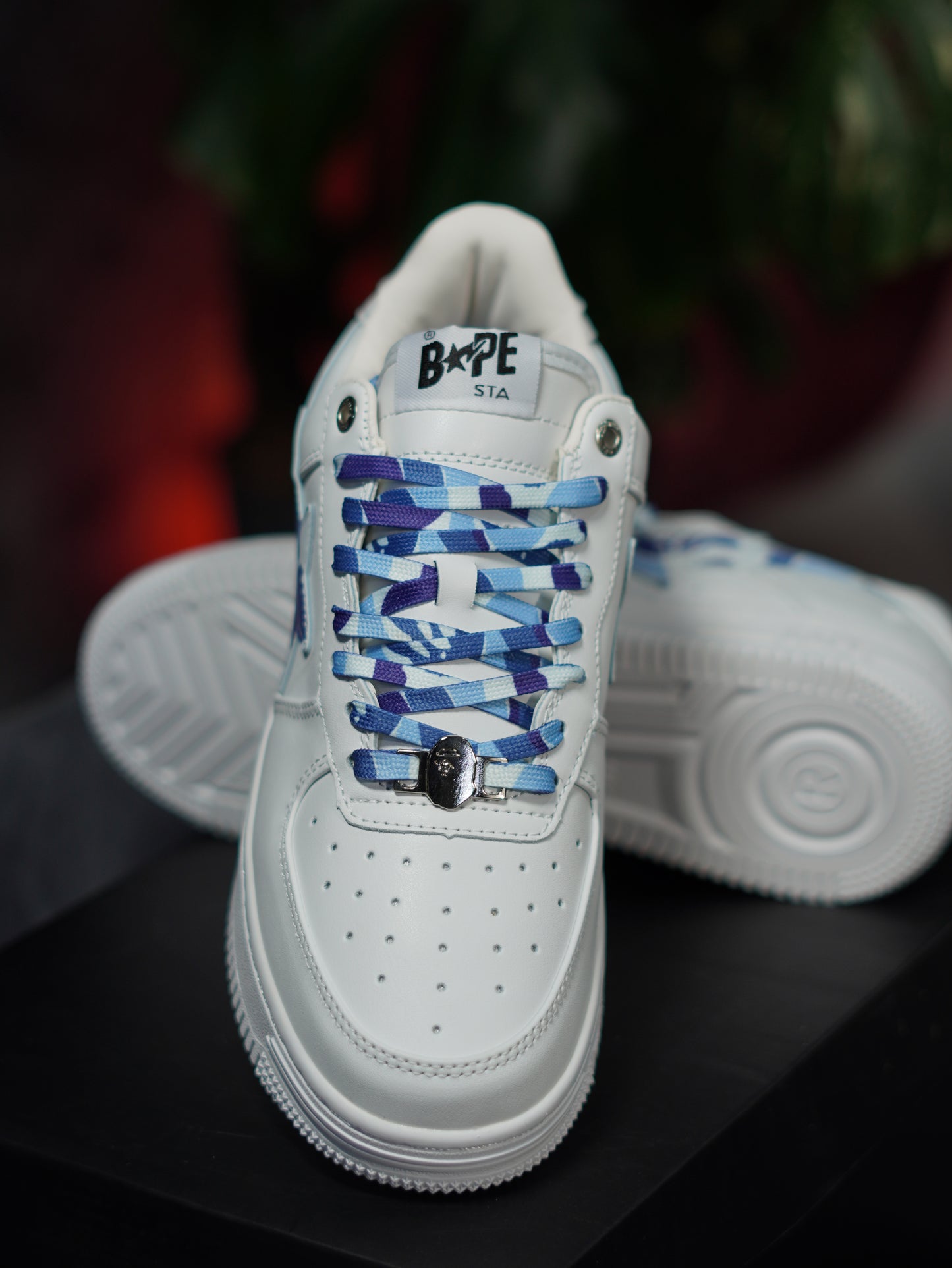 BAPESTA BLANCA AZUL
