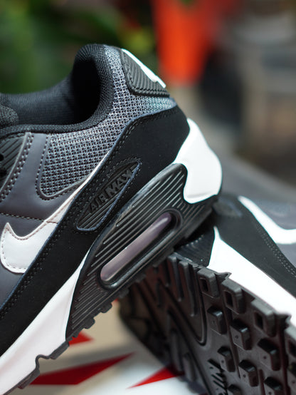 NIKE AIRMAX 90 GRIS,NEGRO,BLANCO