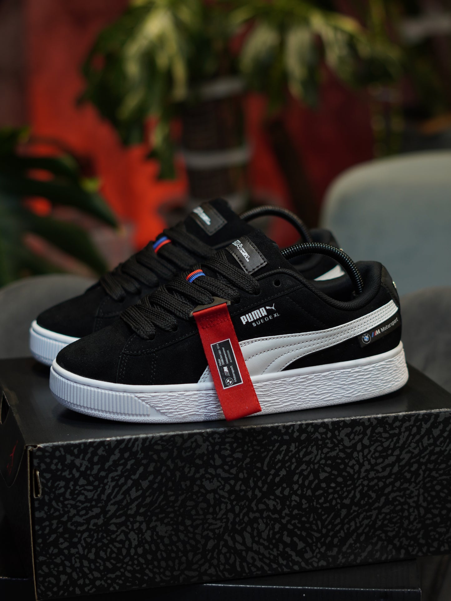 PUMA BMW M Motorsport Suede  negro