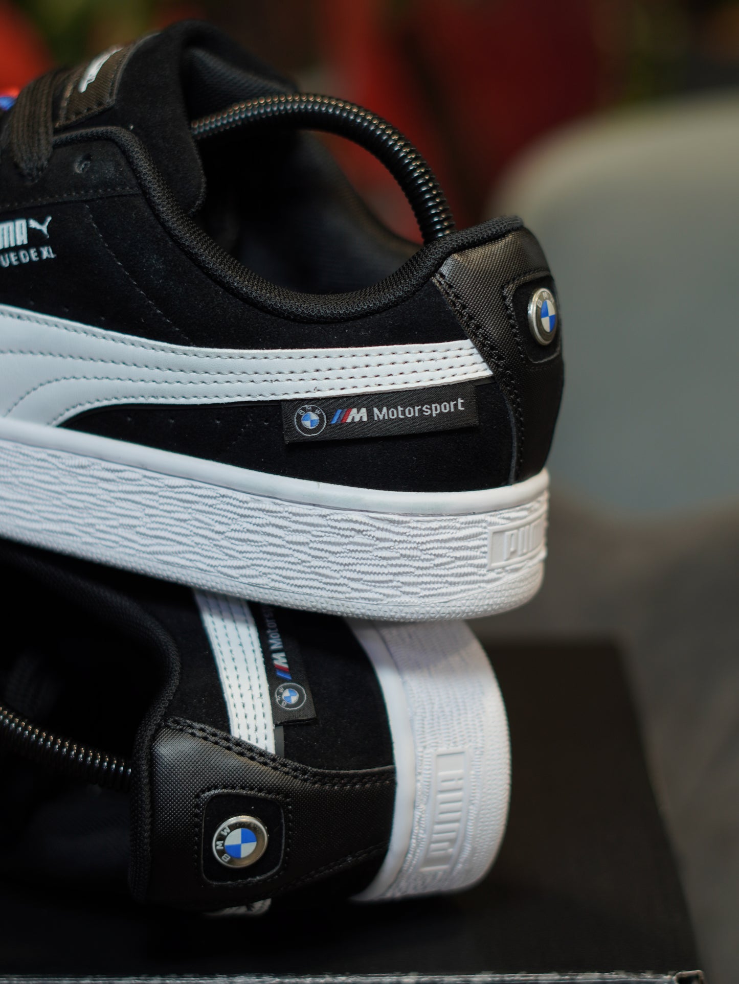 PUMA BMW M Motorsport Suede  negro
