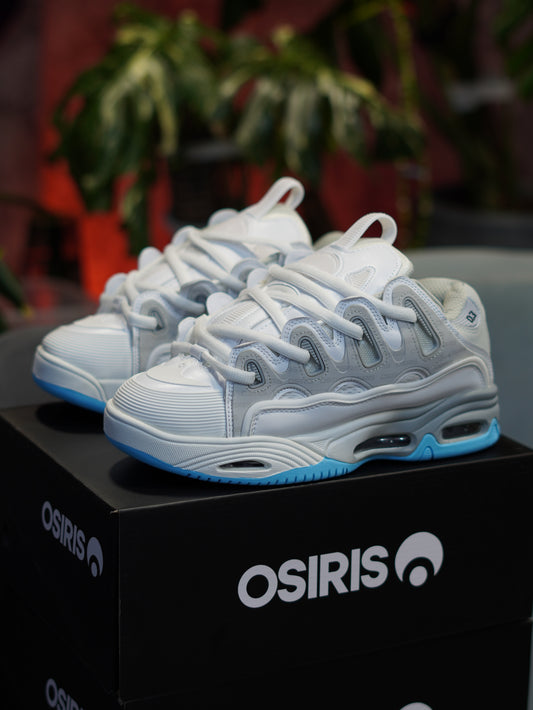 Osiris d3 blanca, gris, azul