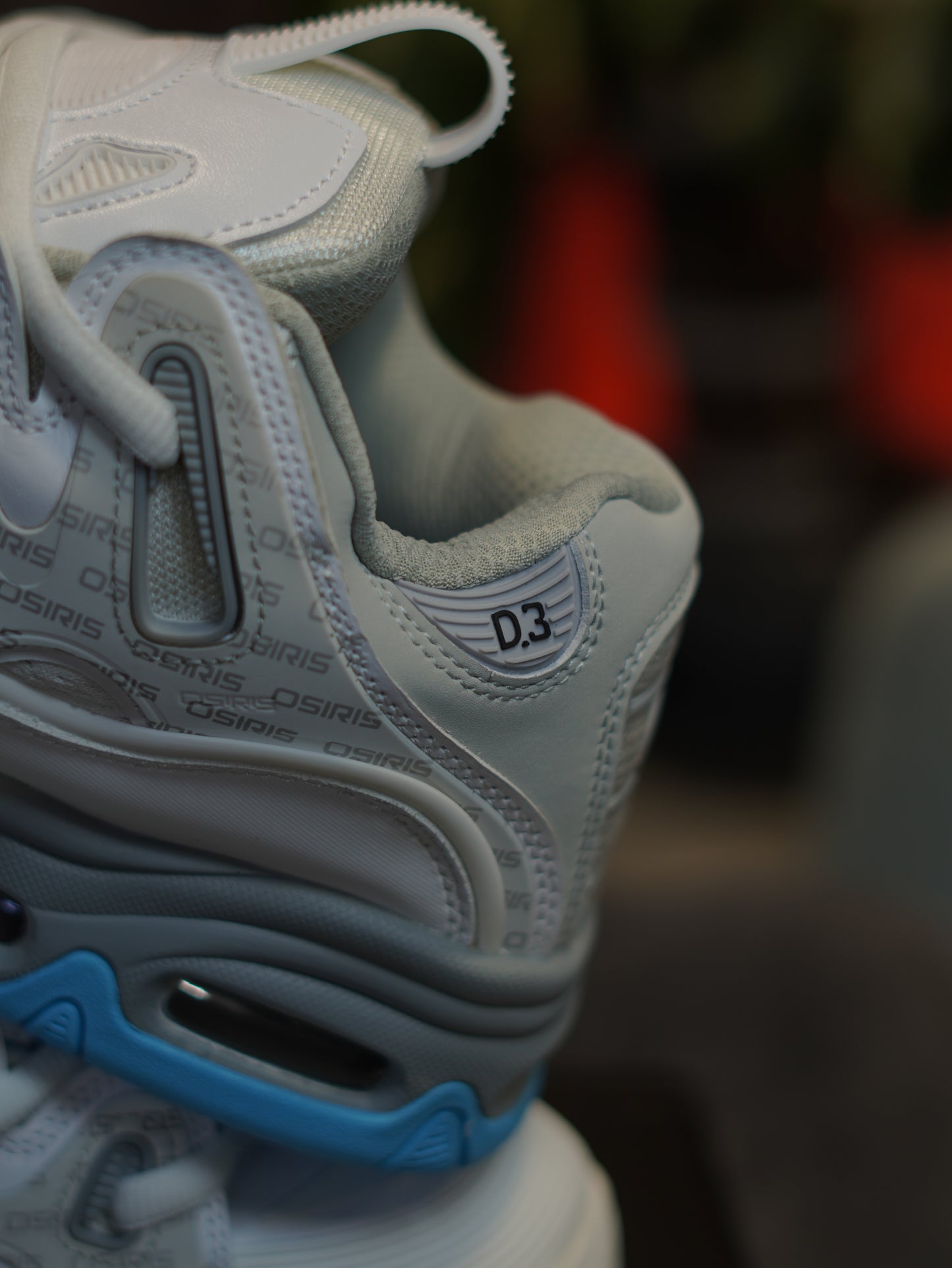 Osiris d3 blanca, gris, azul
