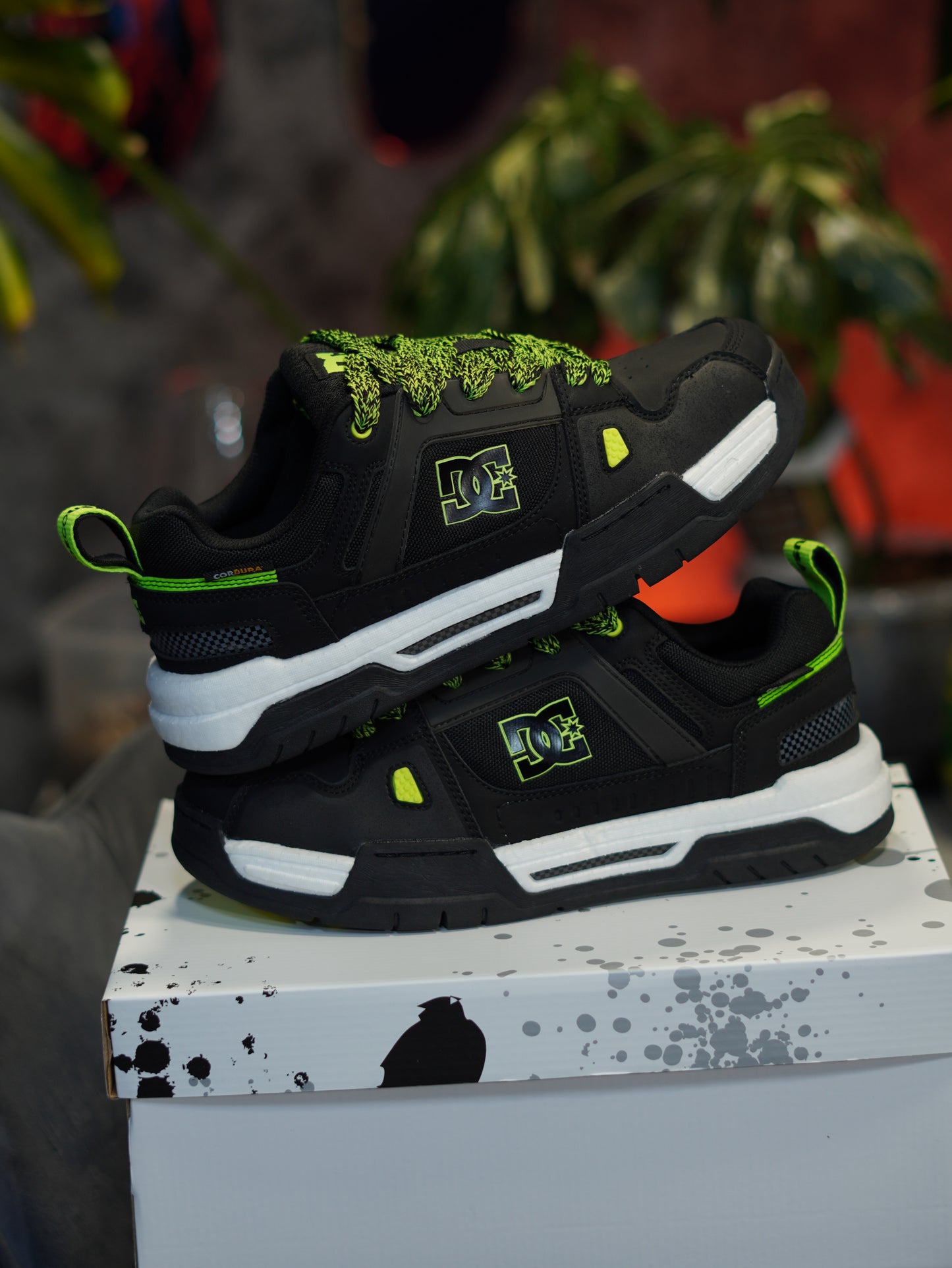 DC Shoes Stag Black green