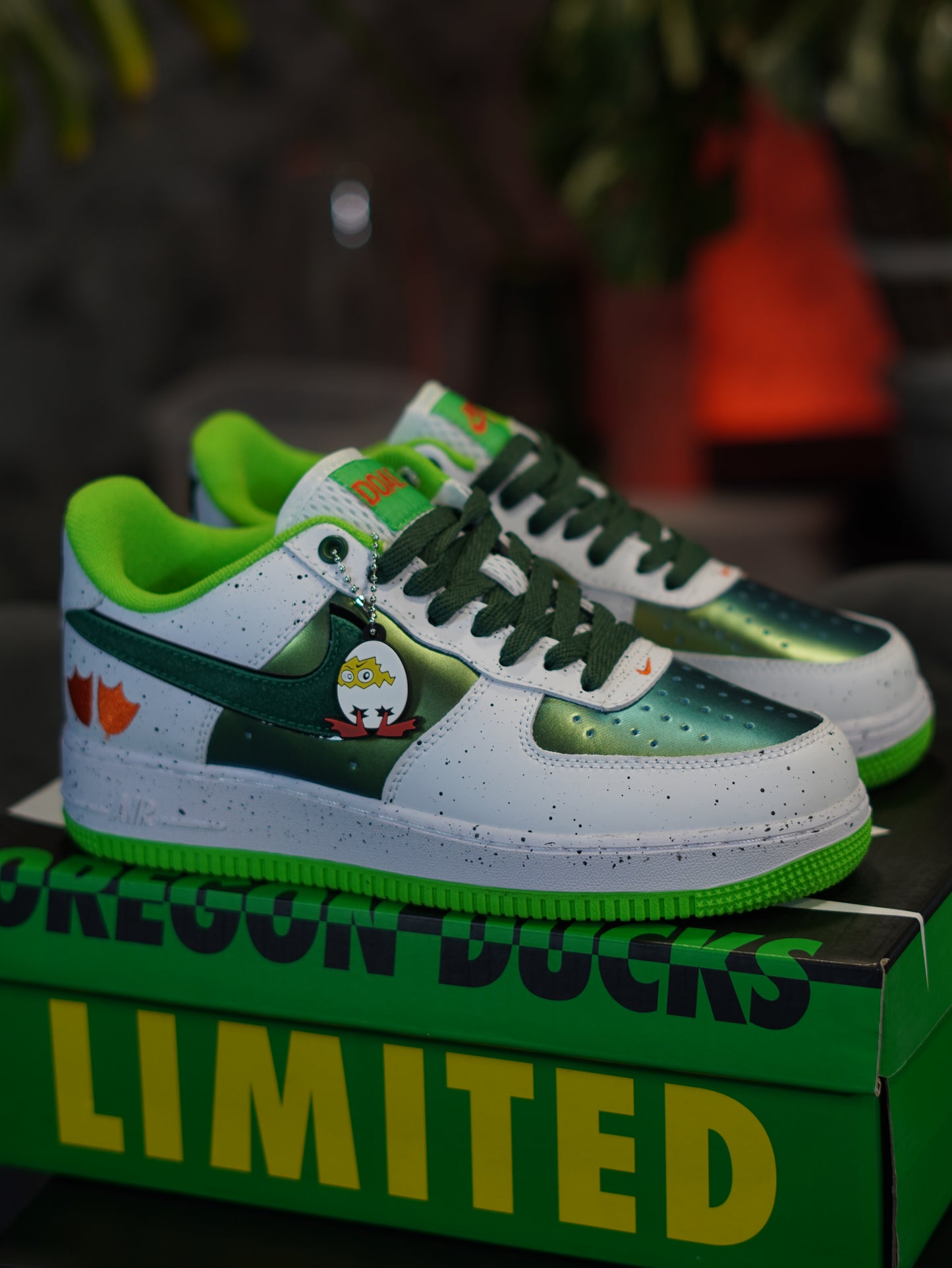 Nike Air Force 1 Low Ducks of a Feather University of Oregon Egg or Duck