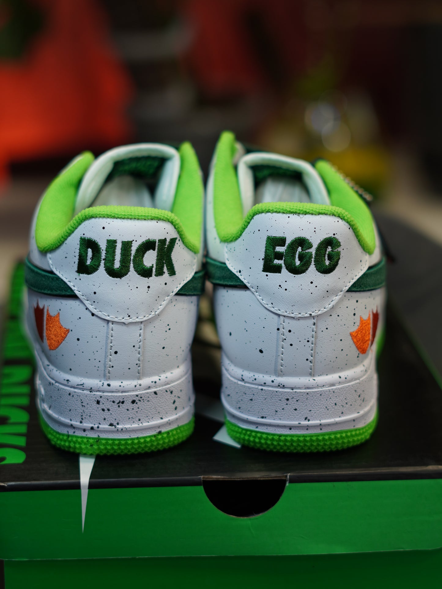 Nike Air Force 1 Low Ducks of a Feather University of Oregon Egg or Duck