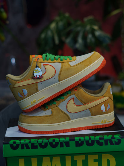 Nike Air Force 1 Low Ducks of a Feather University of Oregon Duck or Egg