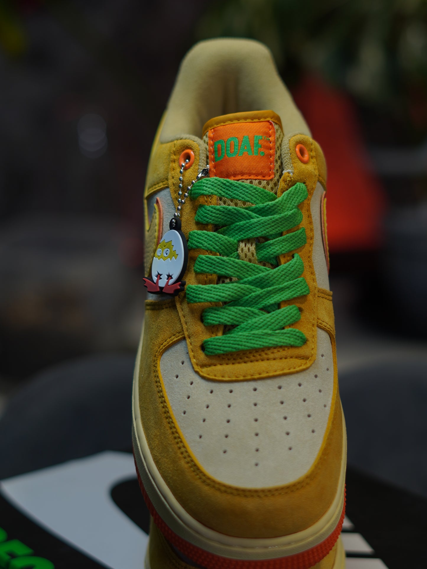Nike Air Force 1 Low Ducks of a Feather University of Oregon Duck or Egg