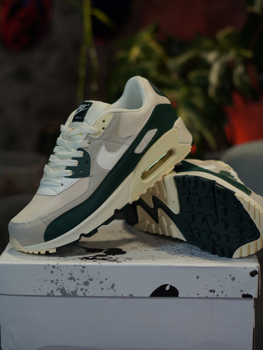NIKE AIRMAX 90 BEIGE GREEN