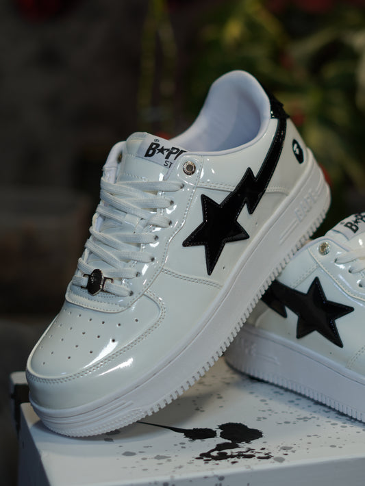 BAPESTA BLANCO NEGRO