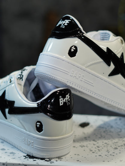 BAPESTA BLANCO NEGRO