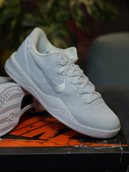 Nike Tenis Kobe 8 Protro "Triple White"