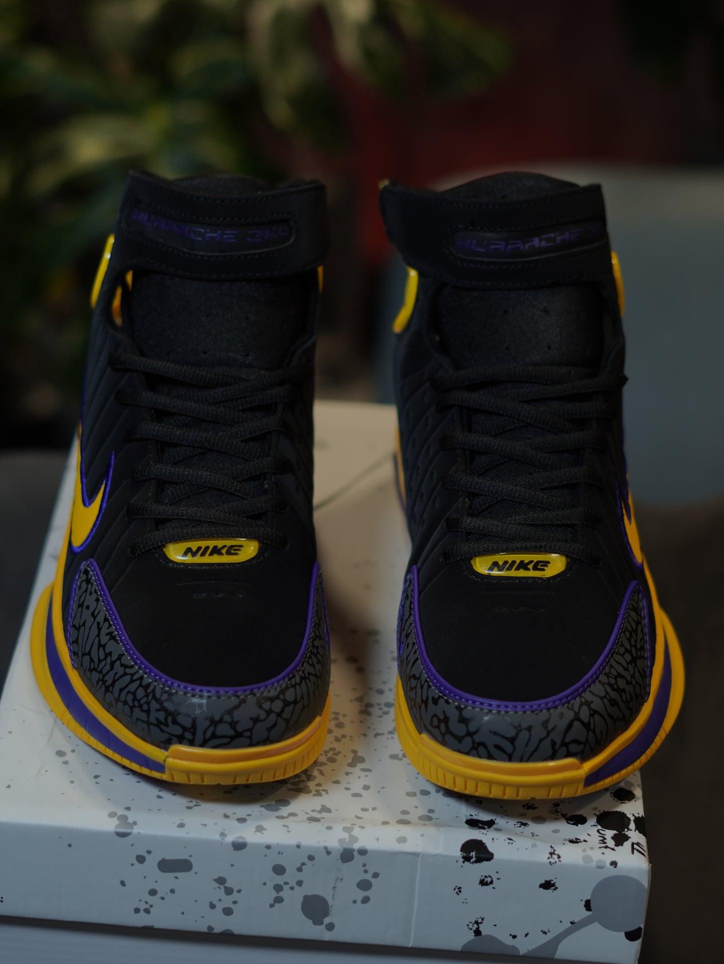Nike Huarache 2k4 Kobe  Lakers