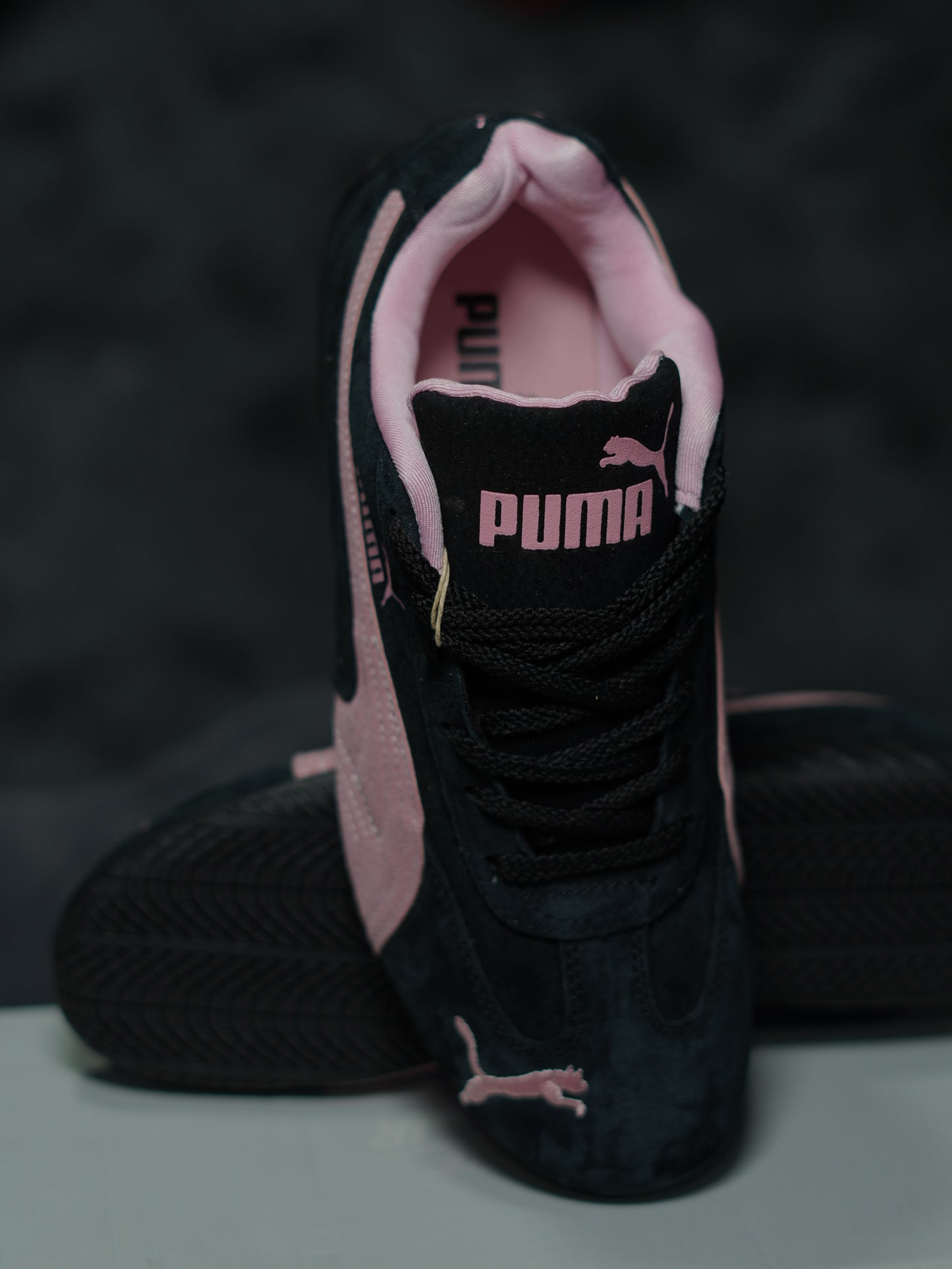 PUMA Tenis Speedcat  | Negro | Rosa