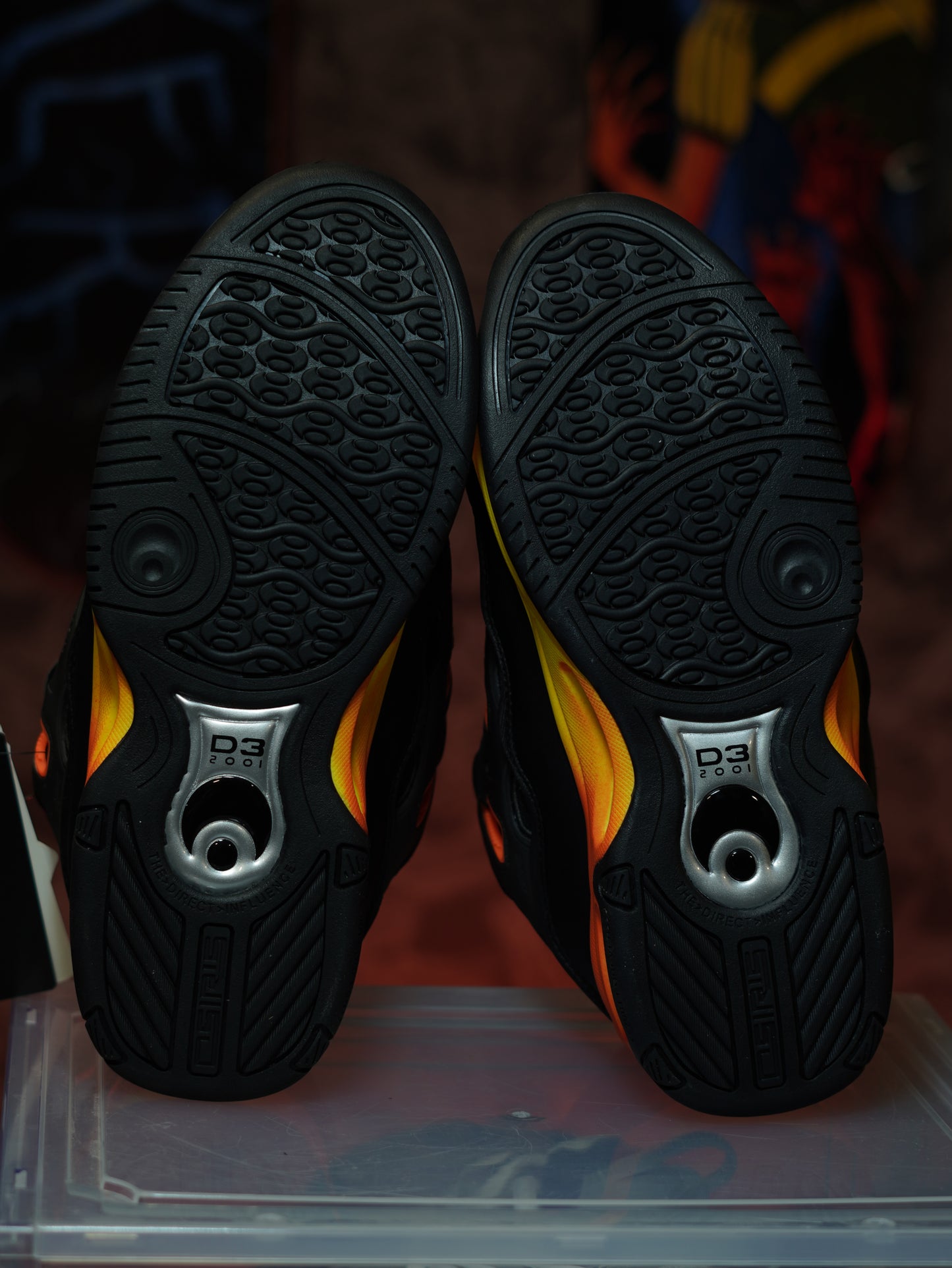 OSIRIS D3 NEGRO NARANJA