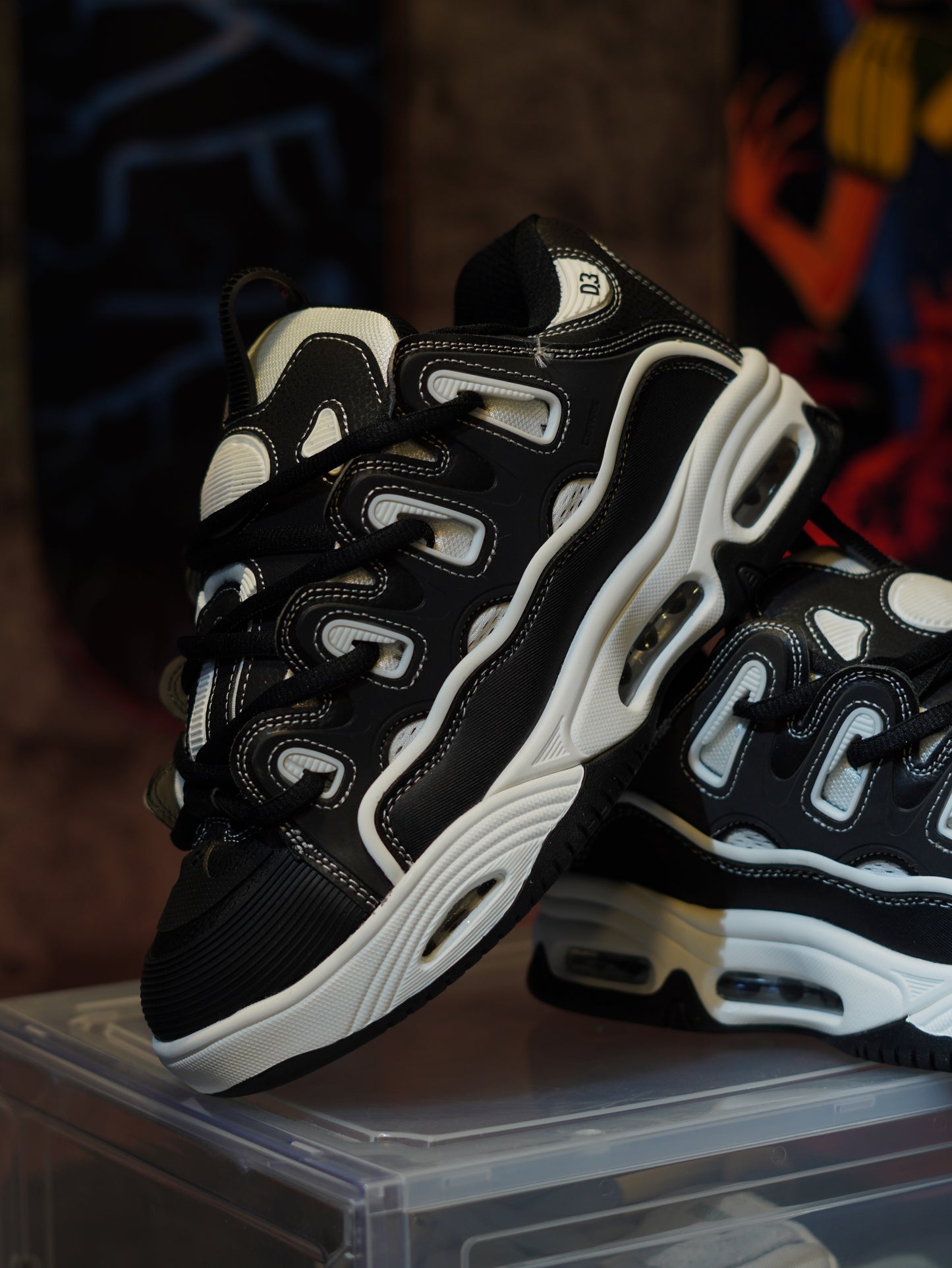 OSIRIS D3 NEGRO BLANCO