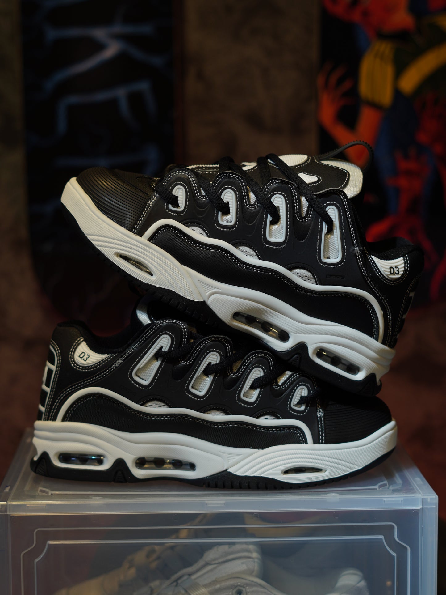 OSIRIS D3 NEGRO BLANCO