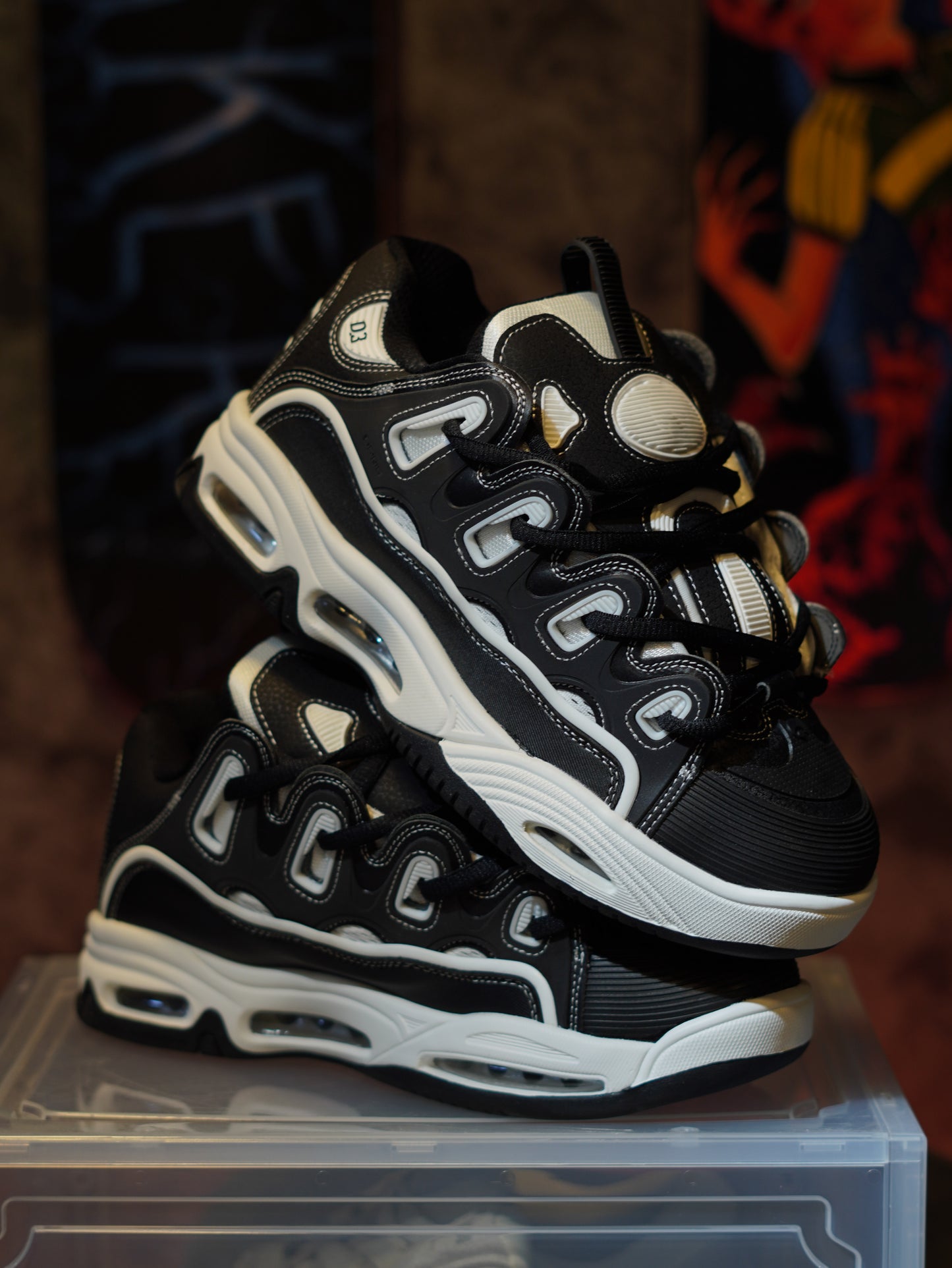 OSIRIS D3 NEGRO BLANCO