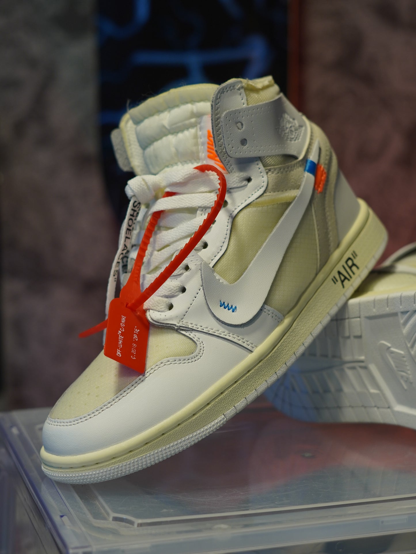 Jordan X OFF WHITE ! Virgil Abloh Archive Alaska | Blanco
