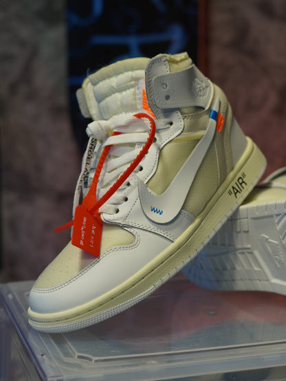 Jordan X OFF WHITE ! Virgil Abloh Archive Alaska | Blanco