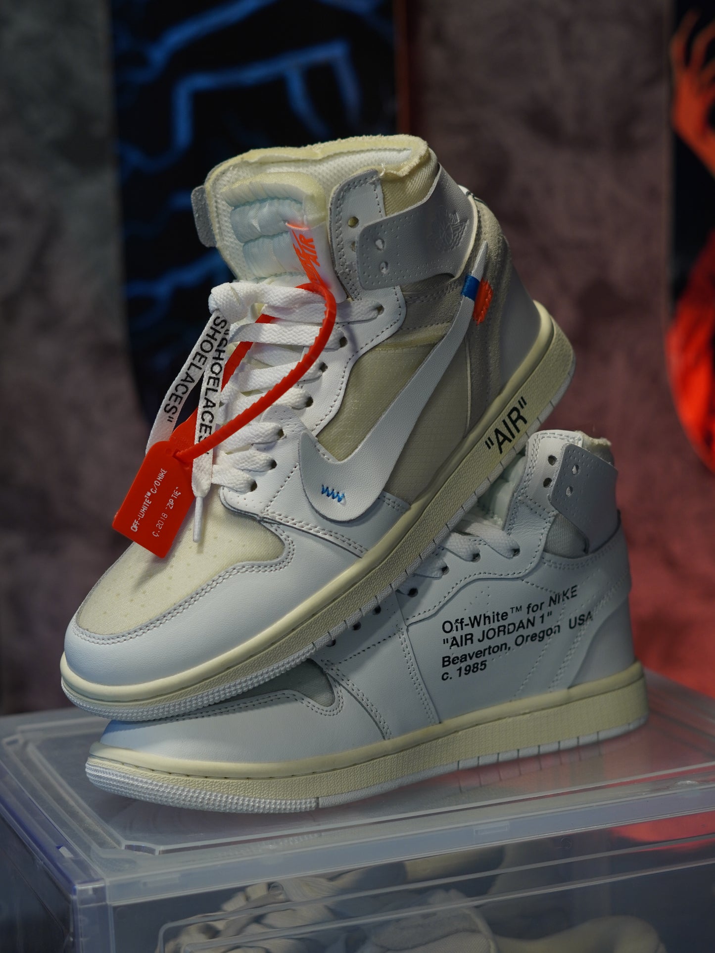 Jordan X OFF WHITE ! Virgil Abloh Archive Alaska | Blanco