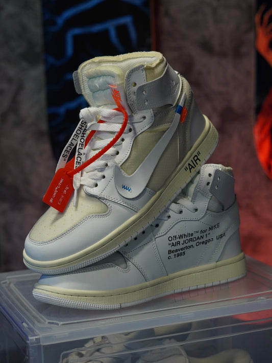 Jordan X OFF WHITE ! Virgil Abloh Archive Alaska | Blanco