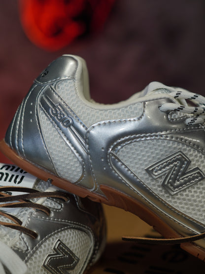 New Balance x Miu Miu 530 SL plateadas
