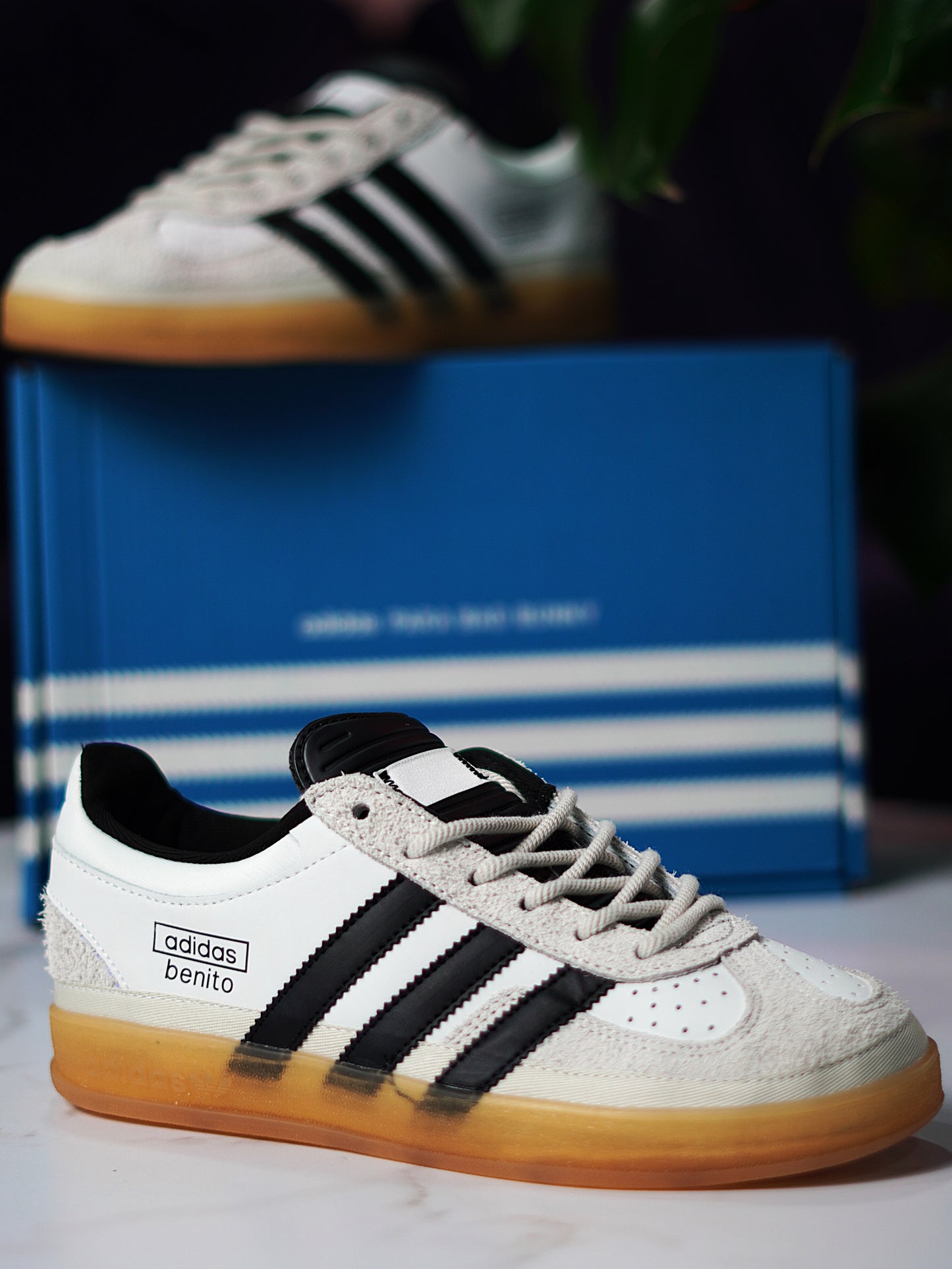 Adidas Gazelle Indoor Benito - Blanco