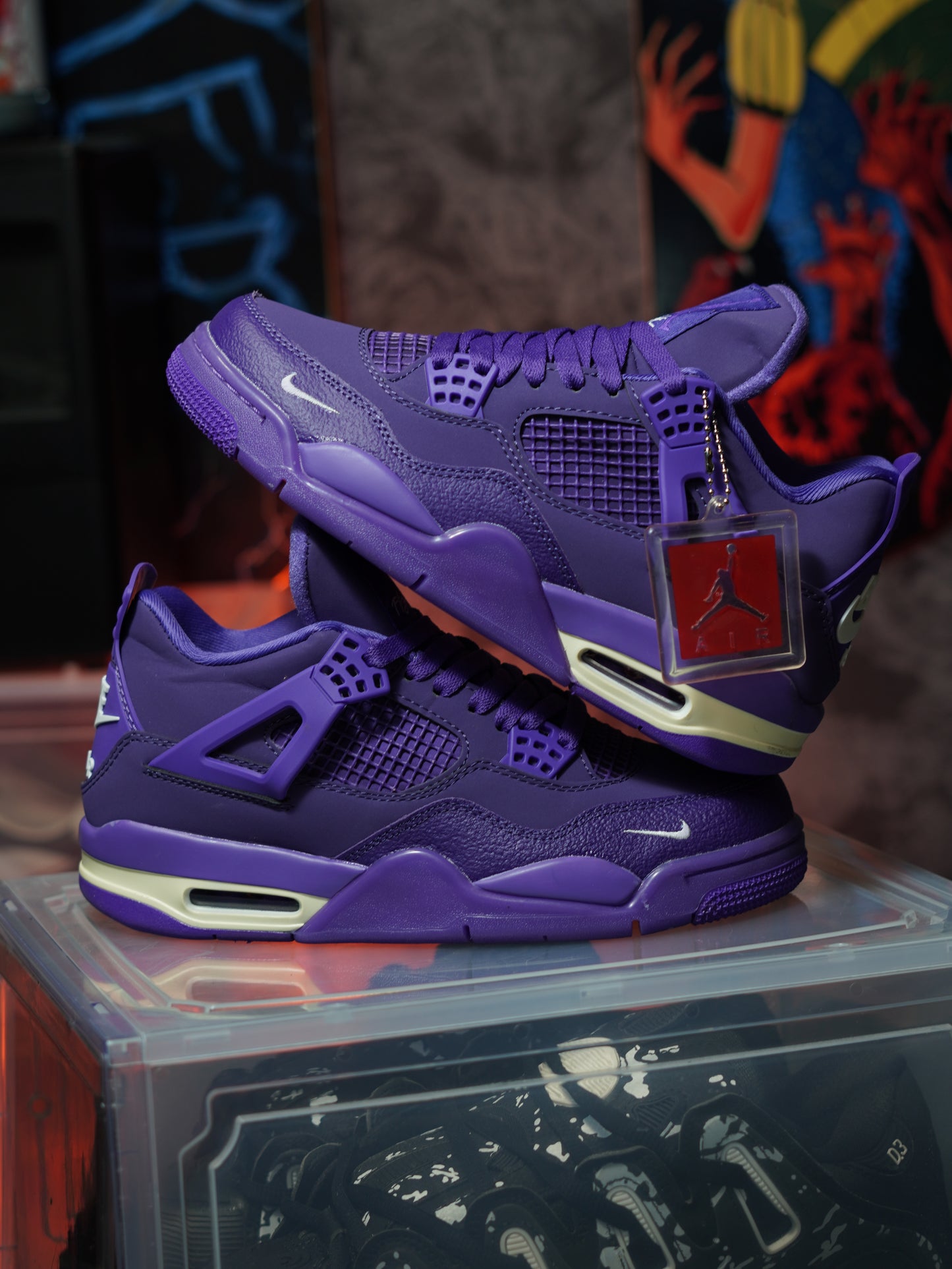 Nike Air Jordan 4 Retro "Purple Rain" (Nigel Sylvester)