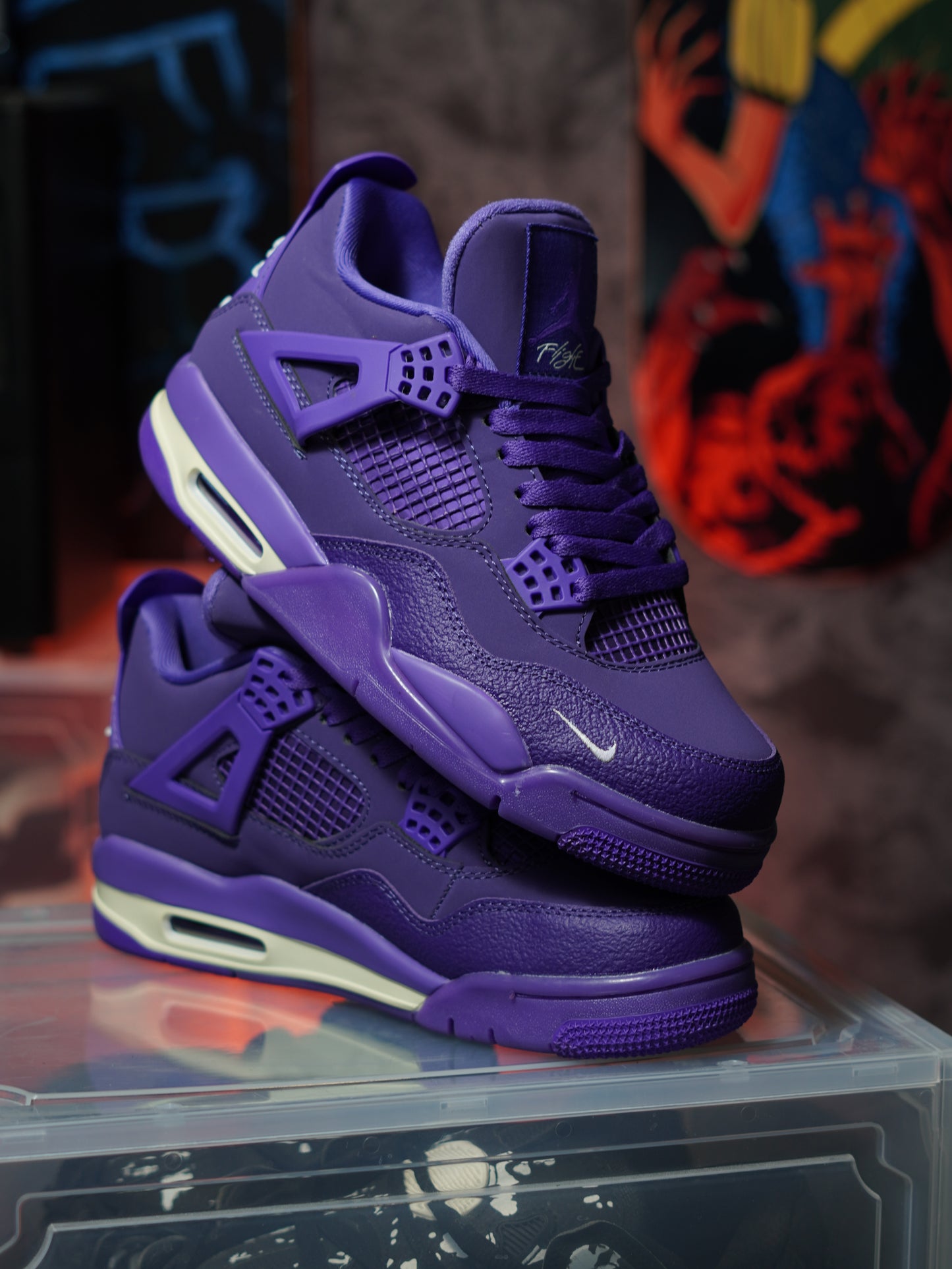 Nike Air Jordan 4 Retro "Purple Rain" (Nigel Sylvester)