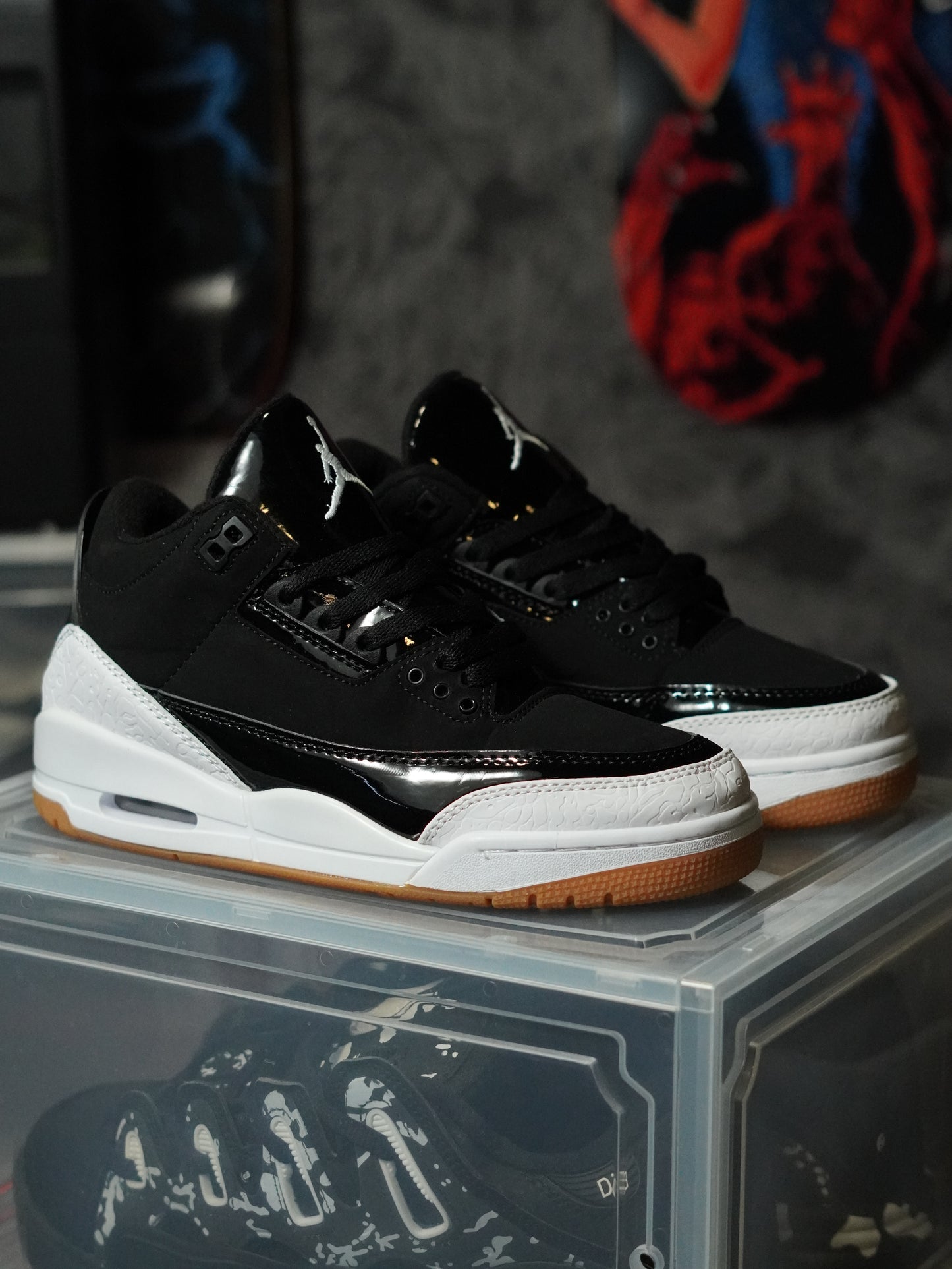 Air Jordan 3 Retro GG "Black White Gum"