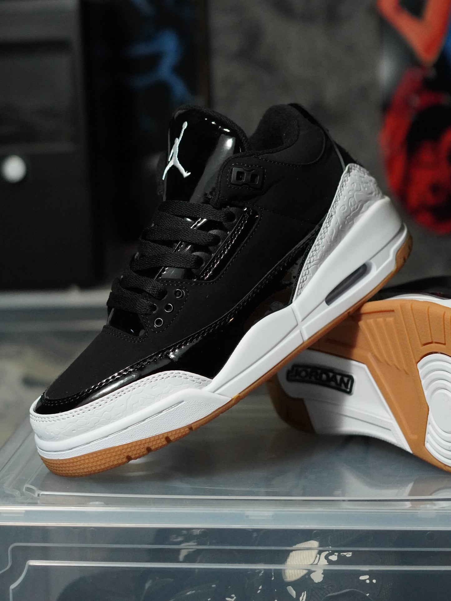 Air Jordan 3 Retro GG "Black White Gum"