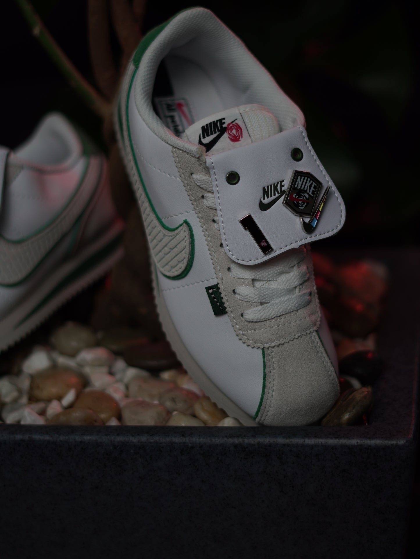 Nike Cortez «All Petals United White Green»