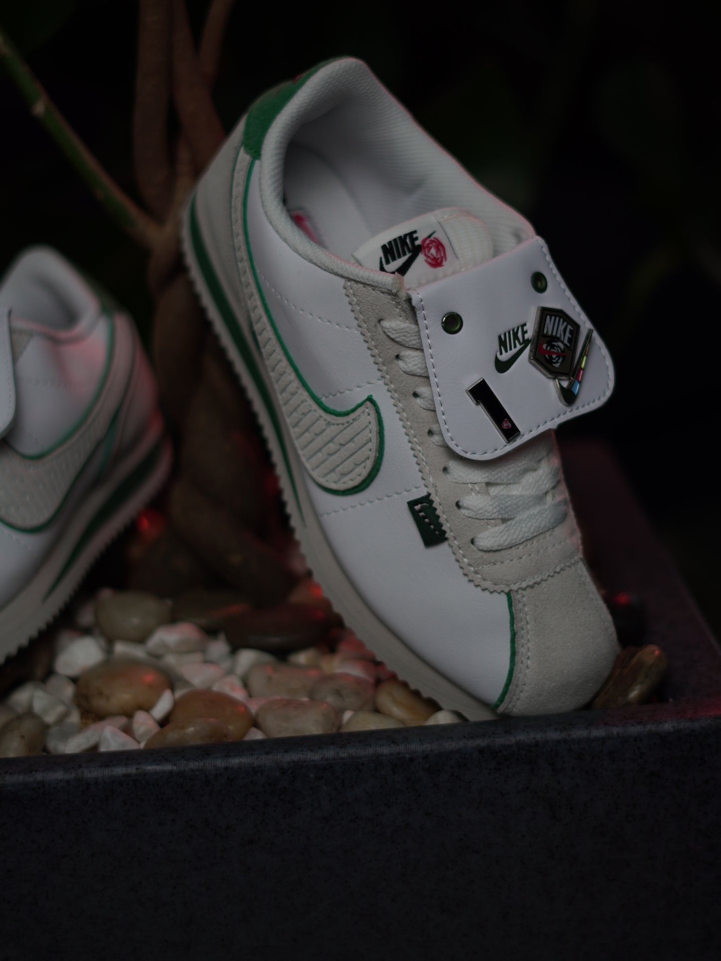 Nike Cortez «All Petals United White Green»