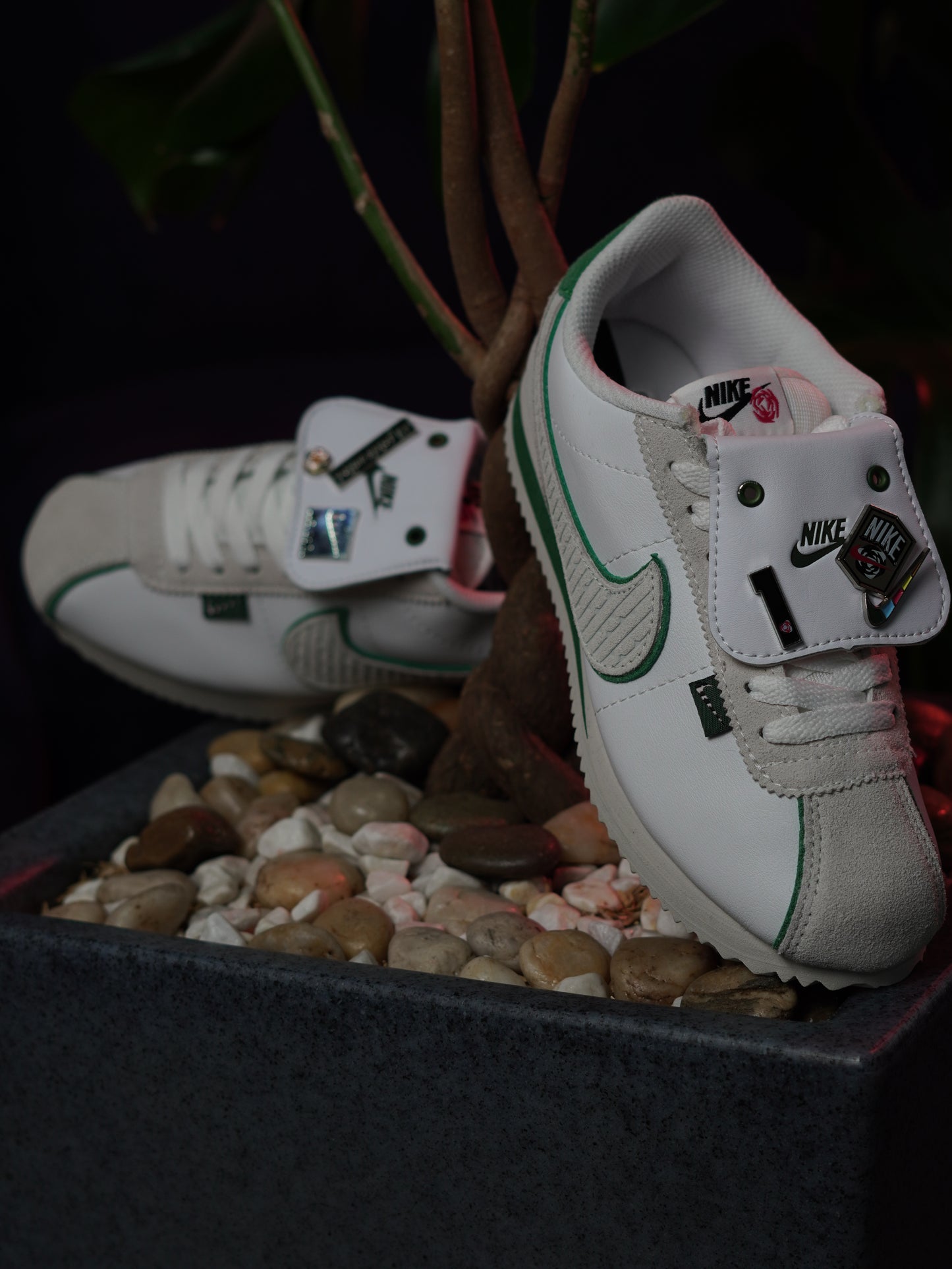 Nike Cortez «All Petals United White Green»