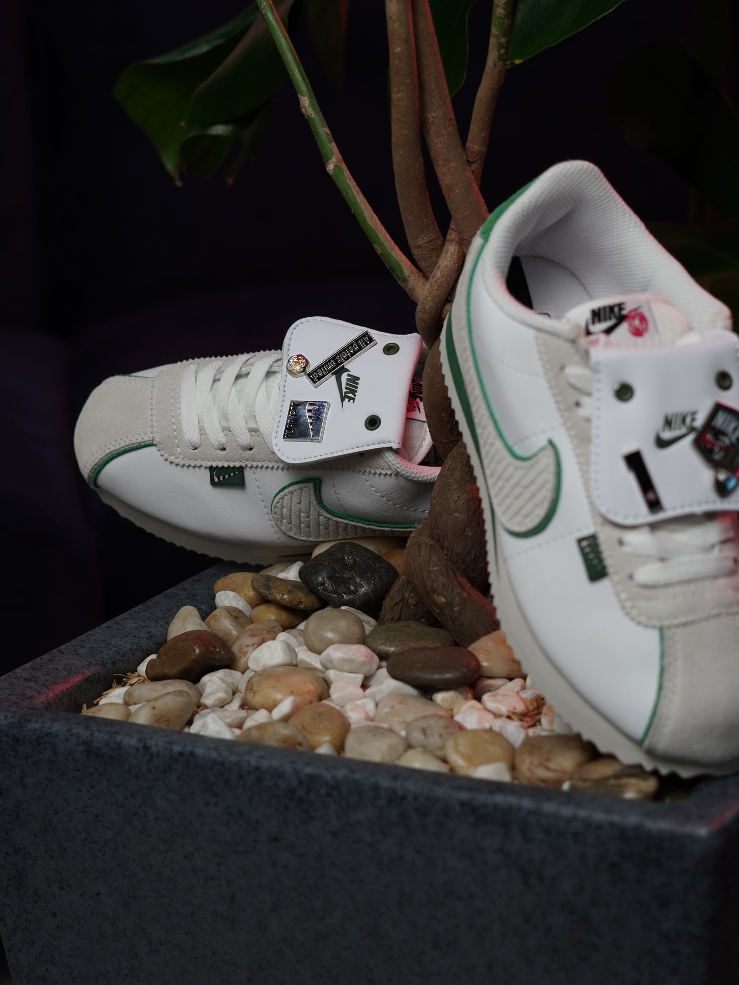 Nike Cortez «All Petals United White Green»