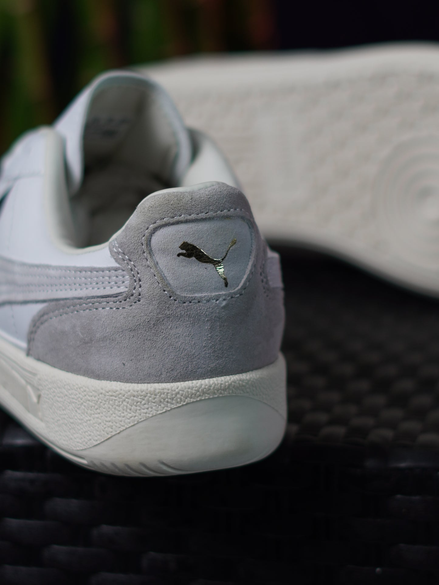 Puma Palermo Leather GS White / Cool Light Gray