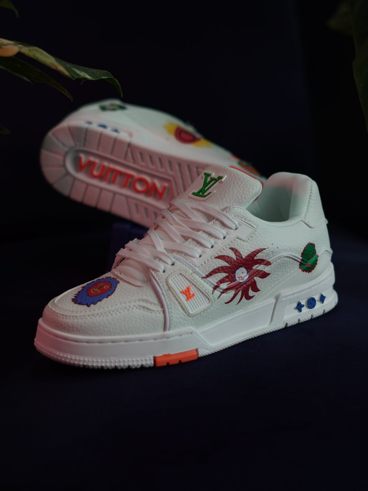 Louis Vuitton x YAYOI KUSAMA Sneaker 'White with Icons'