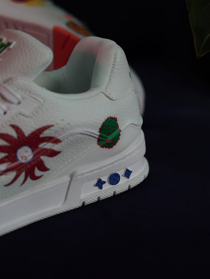 Louis Vuitton x YAYOI KUSAMA Sneaker 'White with Icons'