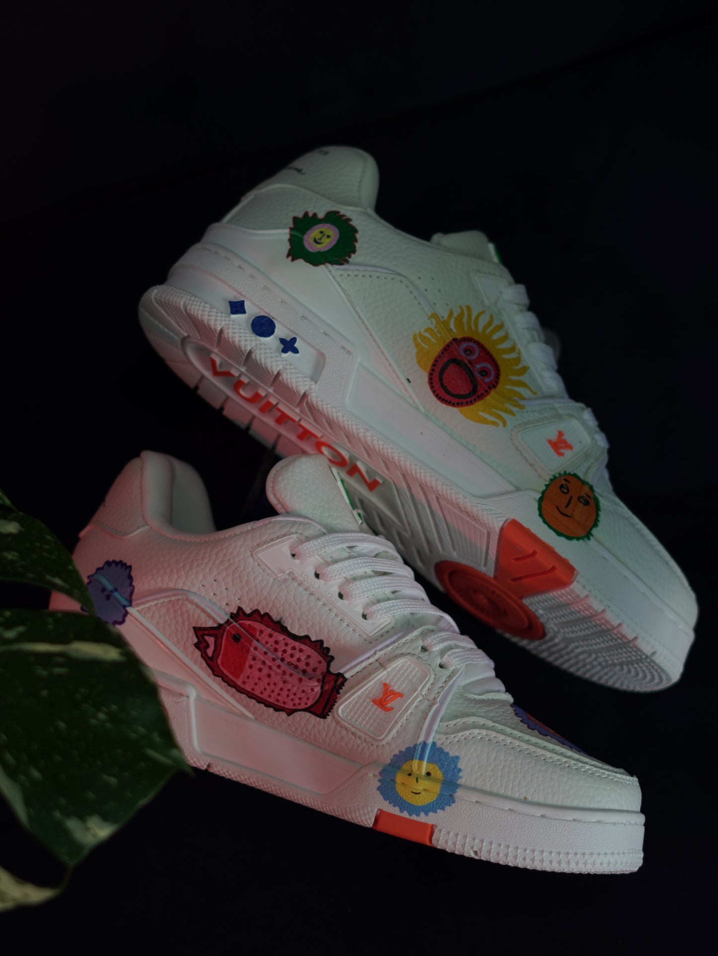 Louis Vuitton x YAYOI KUSAMA Sneaker 'White with Icons'