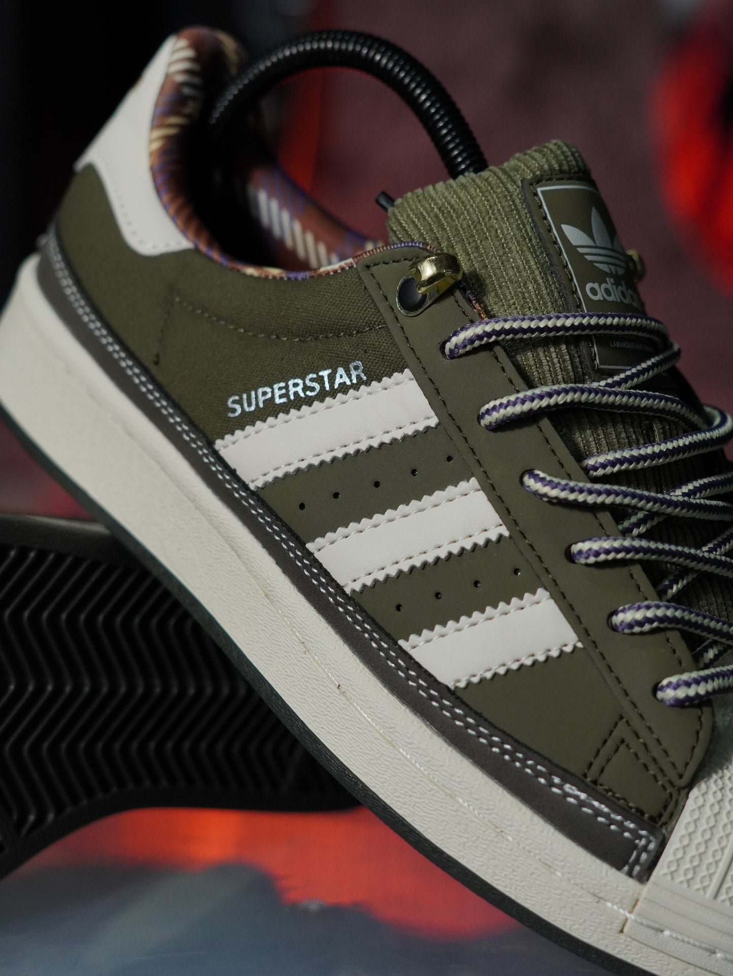 Adidas Superstar Olive Cream