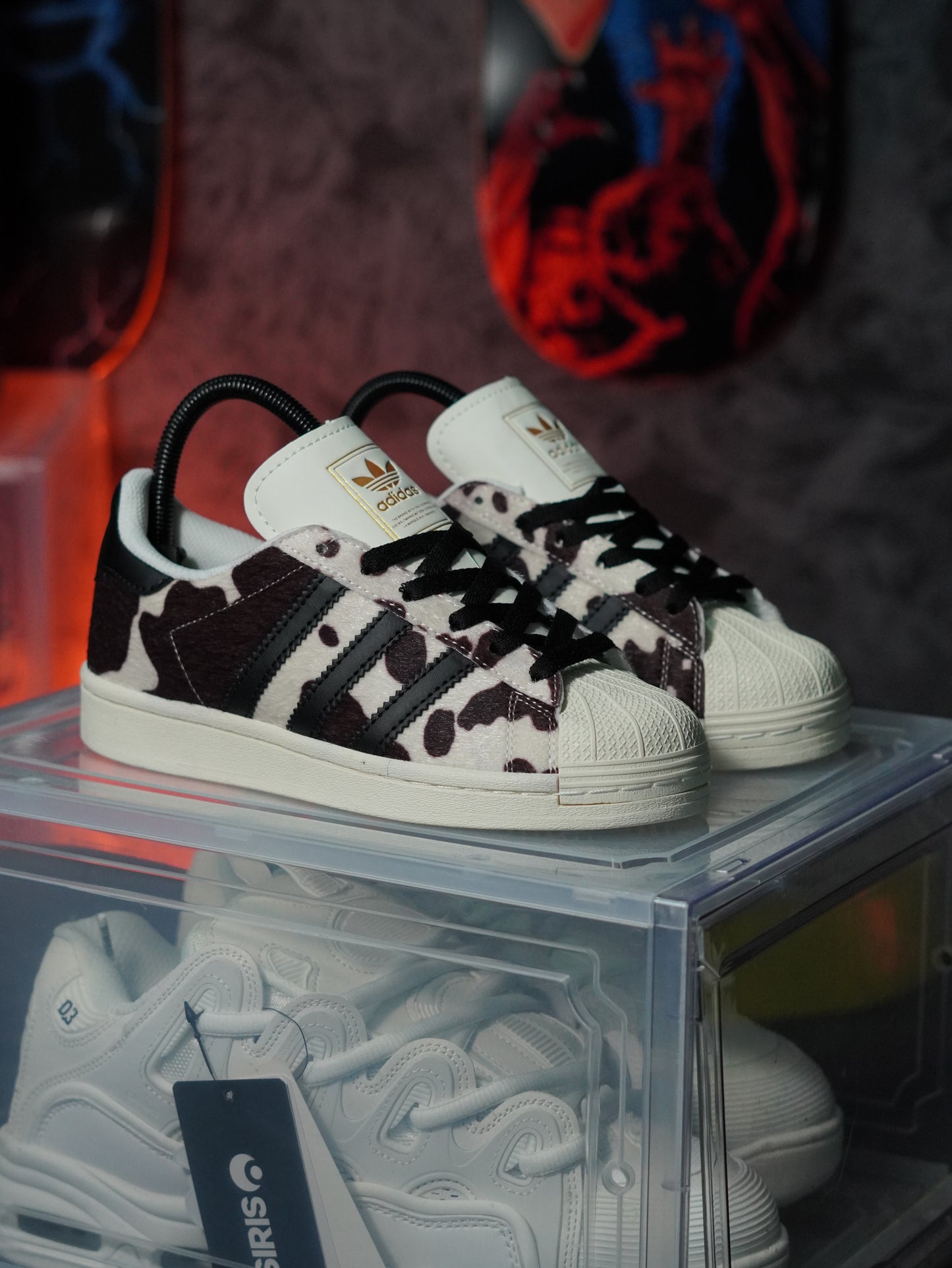 Adidas Superstar II W Cow Print