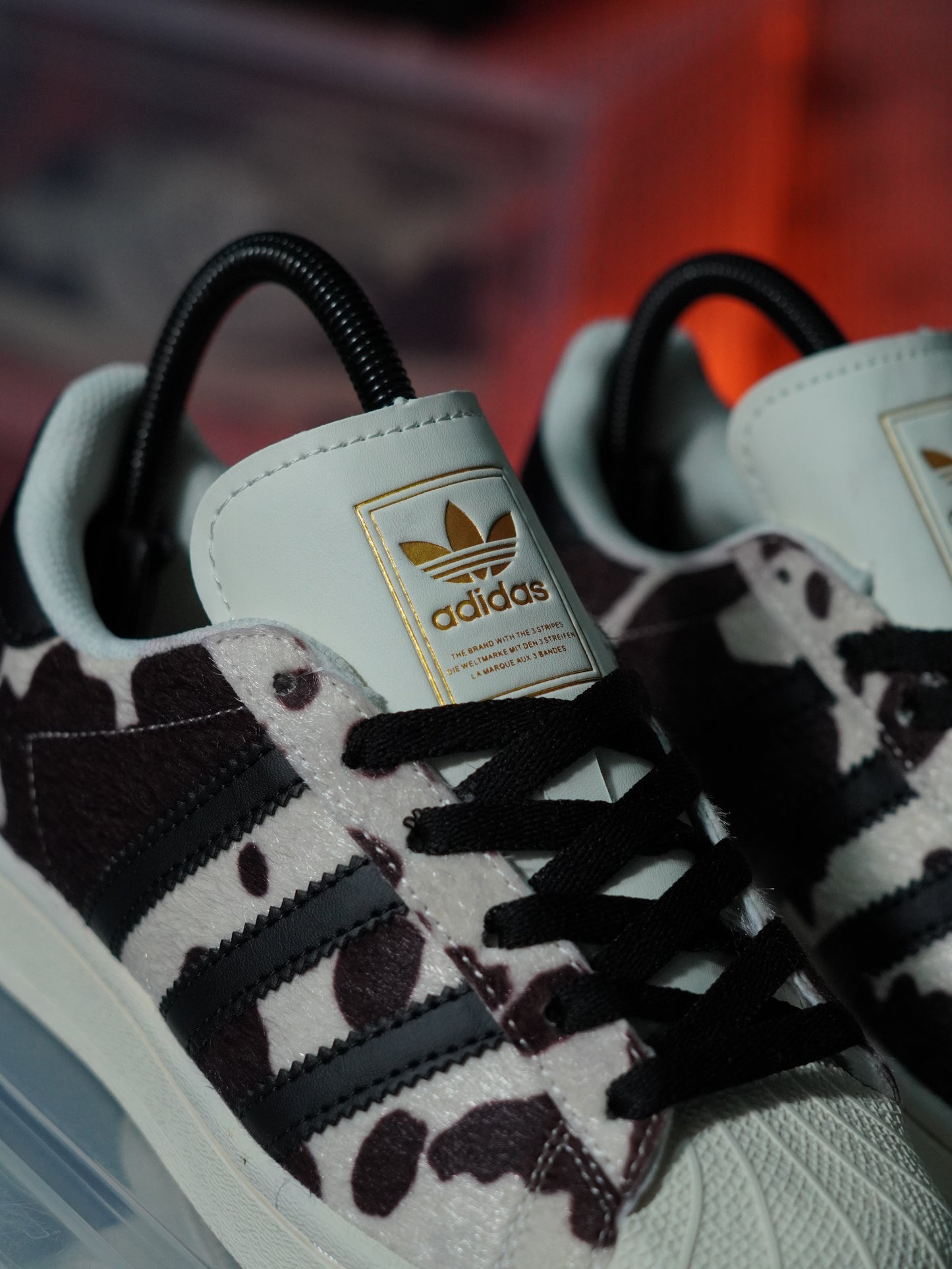 Adidas Superstar II W Cow Print
