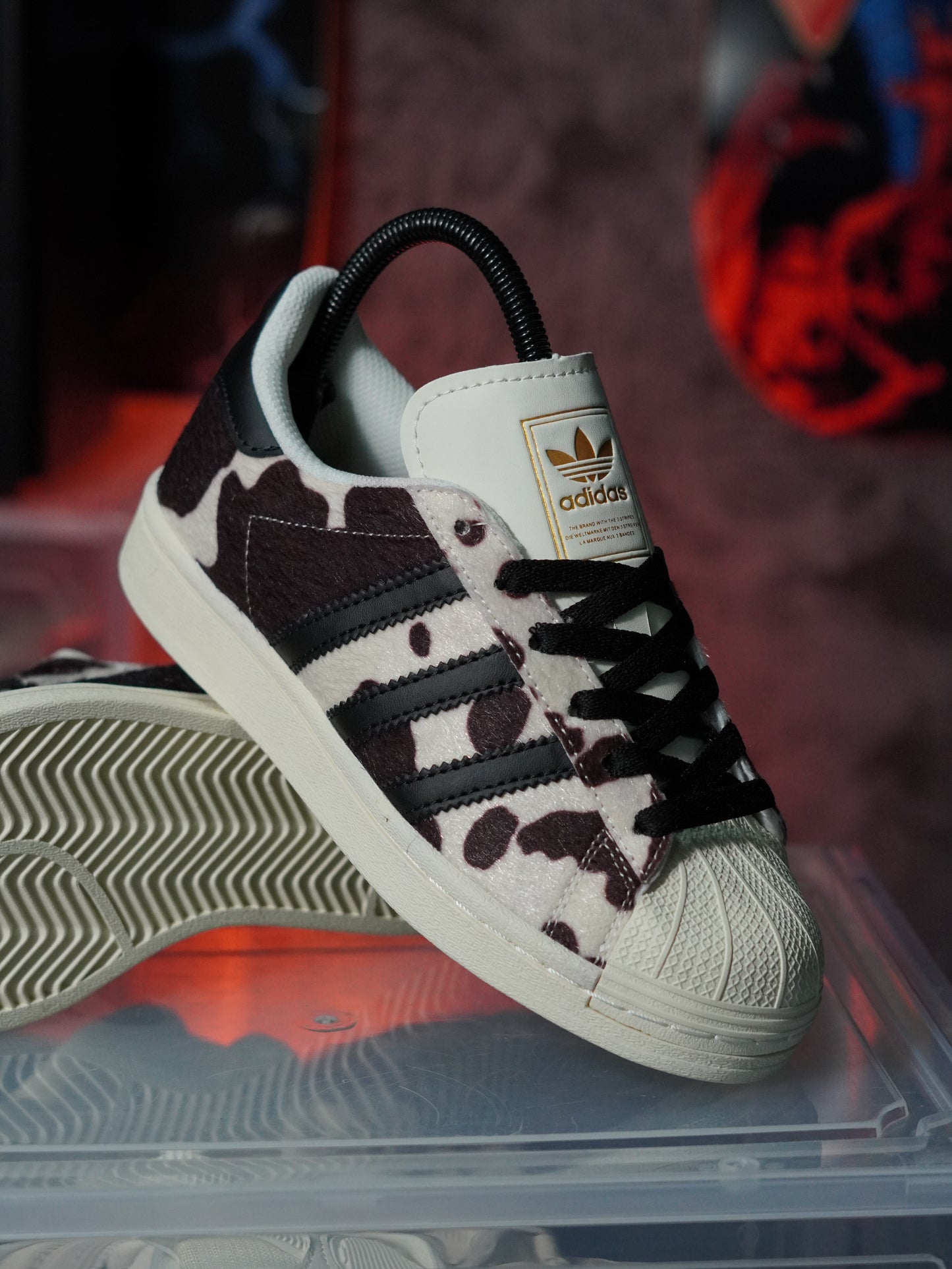 Adidas Superstar II W Cow Print