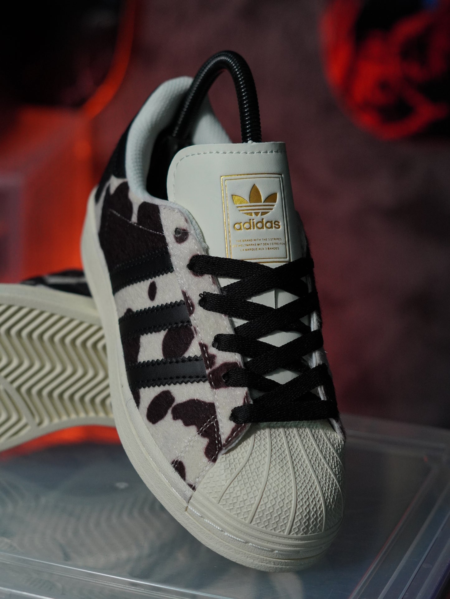 Adidas Superstar II W Cow Print