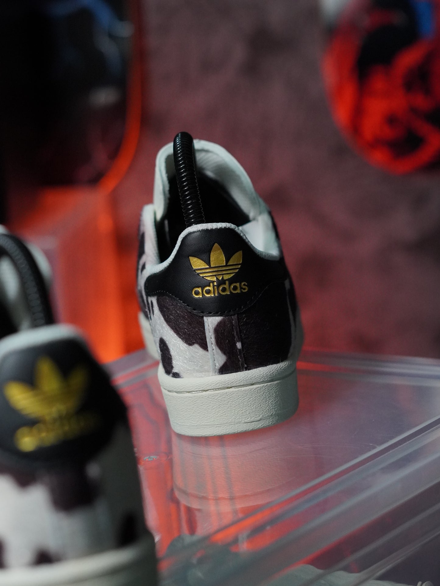 Adidas Superstar II W Cow Print