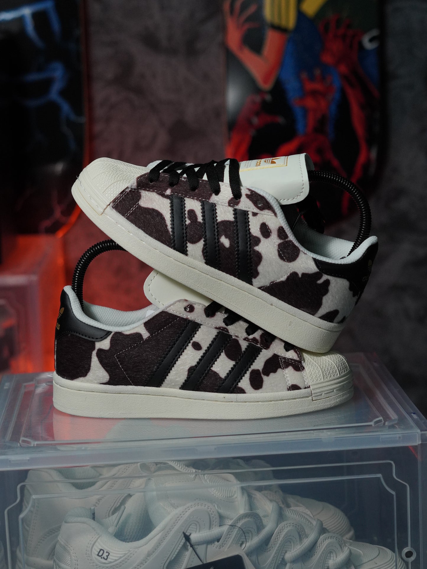 Adidas Superstar II W Cow Print