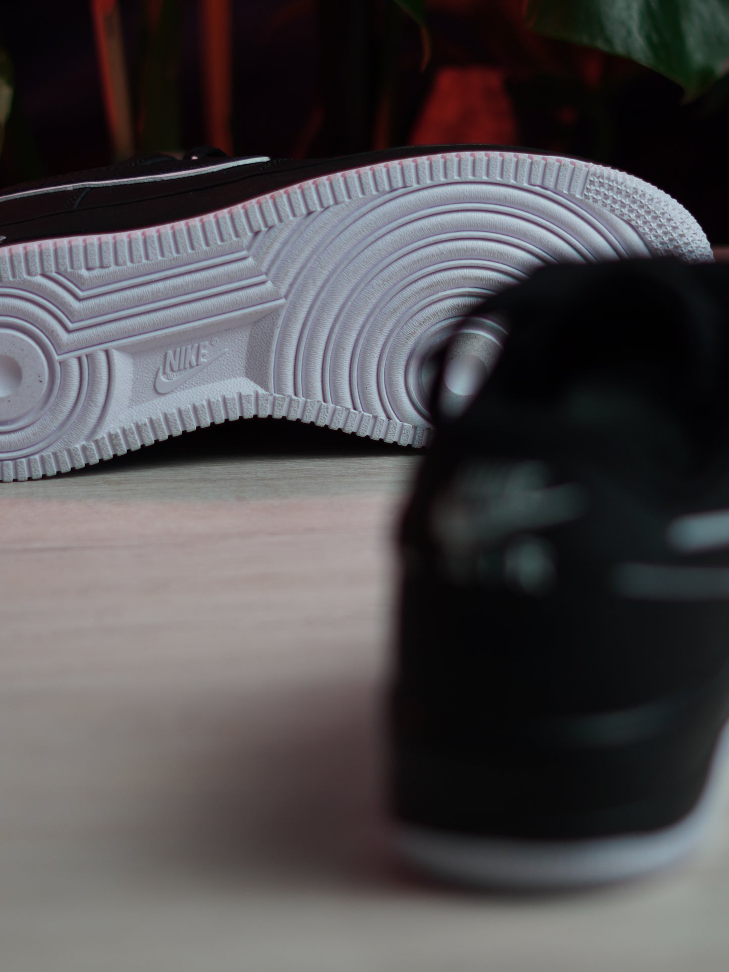 Nike Air Force 1 Low ’07 «Black White Sole»